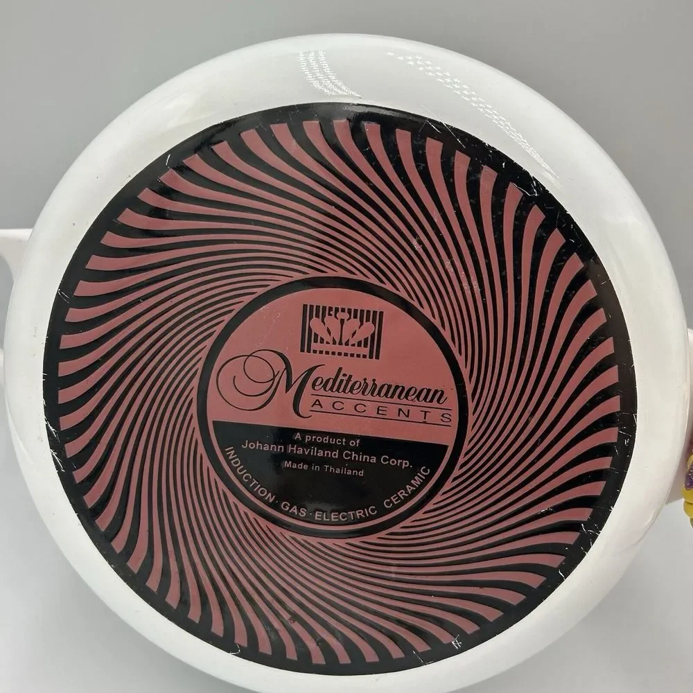 Johann Haviland Floral Ceramic Cookware‎ Pot